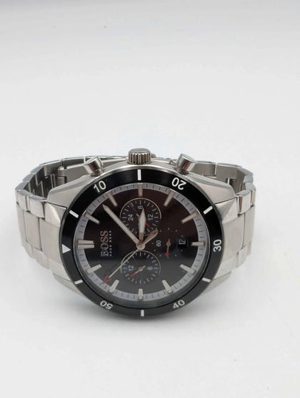 Hugo Boss Santigo 1513872 Gents Quartz Chronograph Watch On Steel Bracelet - Unboxed