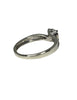 White Gold Diamond Ring - 9ct - 2.4g - Size 'O'