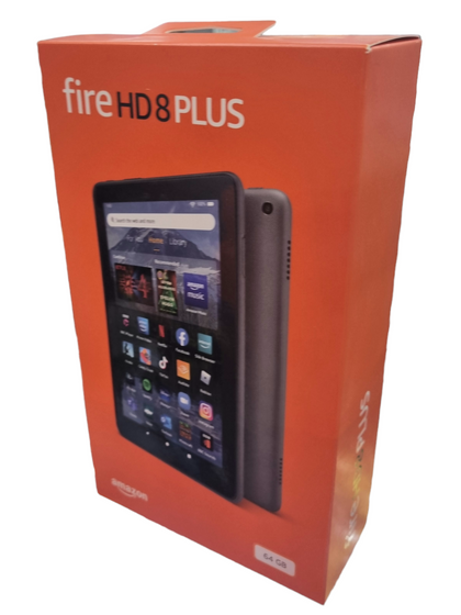 Amazon Fire HD 8 Plus Tablet | 8-Inch Display, 64 GB, 30% Faster Grey  **BRAND NEW**