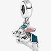 Disney Flying Dumbo Dangle Charm Hallmarked S925 Sterling Silver