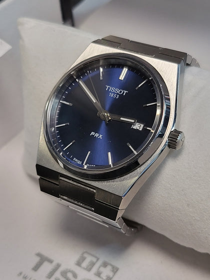 Tissot PRX 40mm Mens Watch Blue  - Boxed