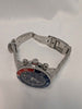 Seiko Solar Chronograph 200M Divers Pepsi Watch With Steel Bracelet - V175-0AD0