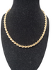 Small Rope 9ct Gold Chain 22" 9.42g