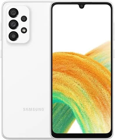 Samsung Galaxy A33 5G Dual Sim (6GB+128GB) Awesome White, Unlocked