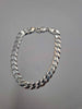 925 Sterling Silver Curb Bracelet - 9" Long - 14.80 Grams - 7mm Wide **BRAND NEW**