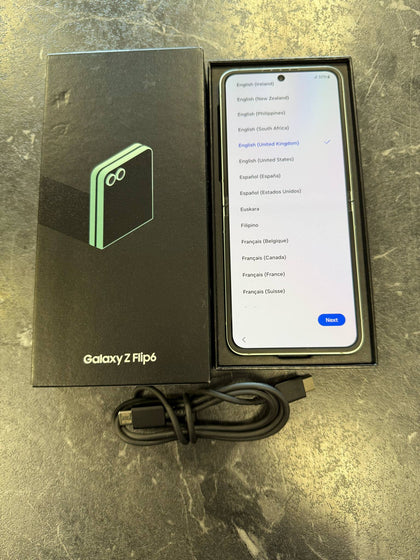 Samsung Galaxy Z Flip6 256GB 5G - Mint Green - NO UK SIGNAL