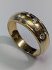 18CT Gold Scattered Diamond Ring