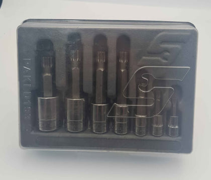 7 Piece Snap-On Triple Square Sockets PAKLD193, In Original Packaging