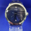 Guess Cobalt Blue Dial, Silver Tone Stainless Steel Strap Watch