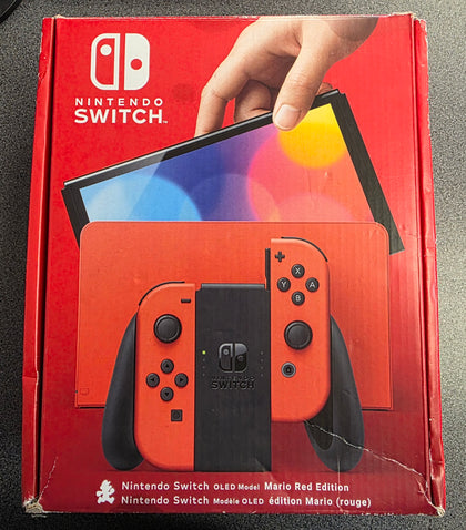 ⭐ LIMITED EDTION ⭐ Mario Red Nintendo Switch OLED (64GB) (Boxed)