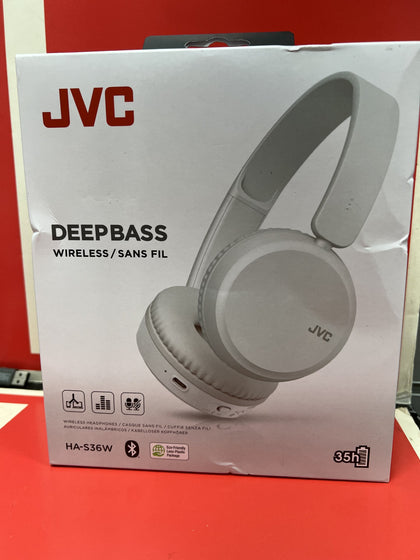 Jvc Deep Bass Wireless Headset - White