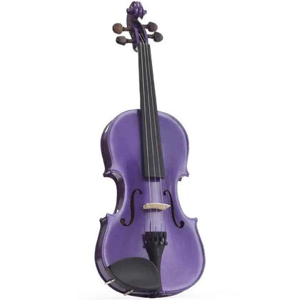 Harlequin violin outfit purple 3/4