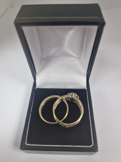 Gold Ring 9CT Size M 4.3G