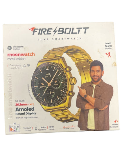 Fire Bolt Luxe Smartwatch moonwatch metal edition BSW179