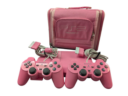 PlayStation 2 Console Pink + Two Pads + 8GB Memory Card + Carry Case