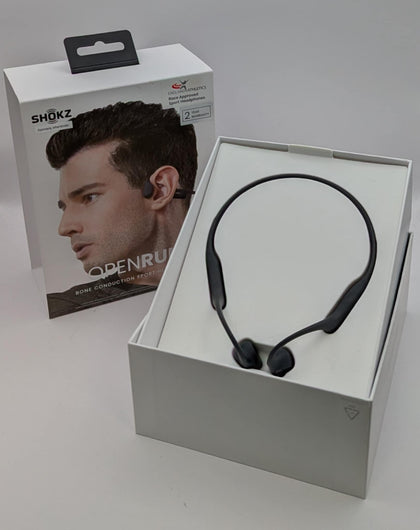 Shokz OpenRun S803B Bone Conduction Headphones - Comet Grey