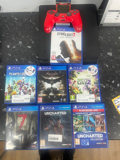 Sony PlayStation 4 Slim Console + 7 Games