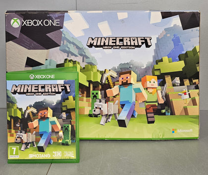 Xbox One S Console, 500GB, White + Minecraft **Boxed**
