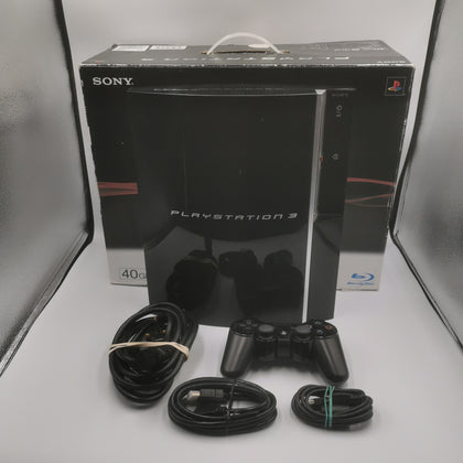 Sony Playstation 3 Console, 40GB, Boxed with Official Controller