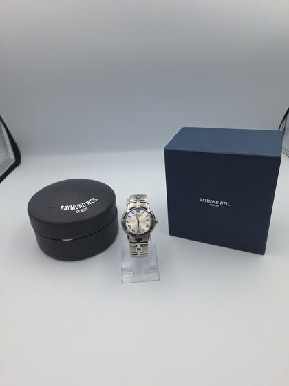 Raymond Weil Parsifal 9541 Mens Quartz Watch With Roman Numerals - Steel Bracelet - Boxed