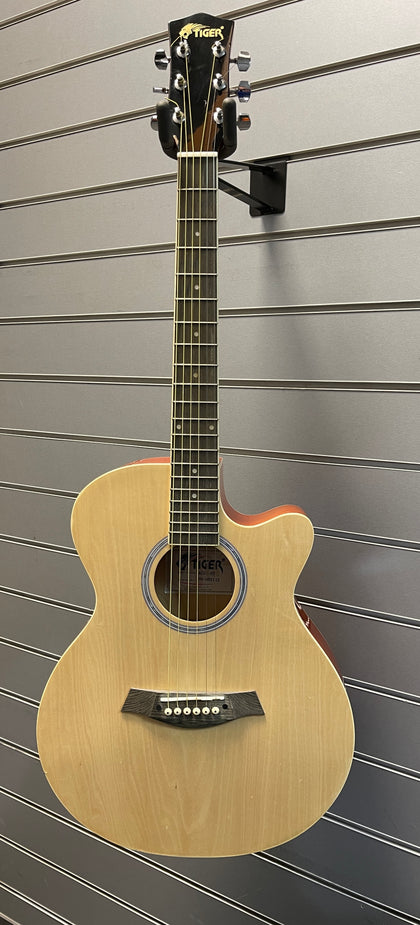 tiger Small Body Acoustic Guitar for Beginners Guitar