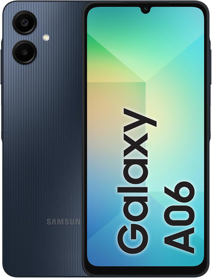 Samsung Galaxy A06 - 64GB - DUAL SIM - UNLOCKED - BLACK