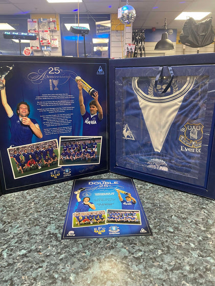 EVERTON THE DOUBLE 25TH ANNIVERSARY BOX SET