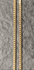 9K Yellow Gold Curb Chain 25"