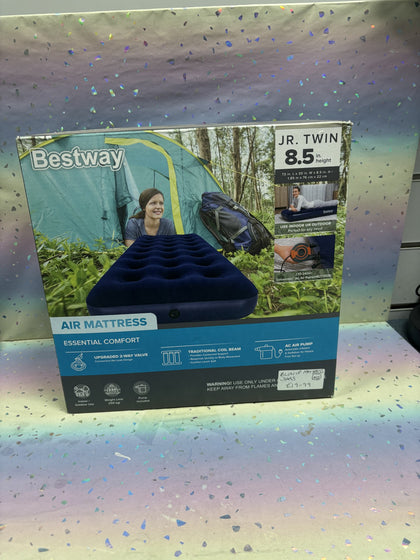 Bestway Inflatable Air Bed Premium Quality Flocked Blow Up Mattress.