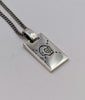 925 Hallmarked Silver, Gucci Ghost Pendant on Thin Curbed Chain, 22", 18g, No Original Box