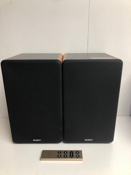 Majority D100 Bluetooth Bookshelf Speakers (24 Month warranty)