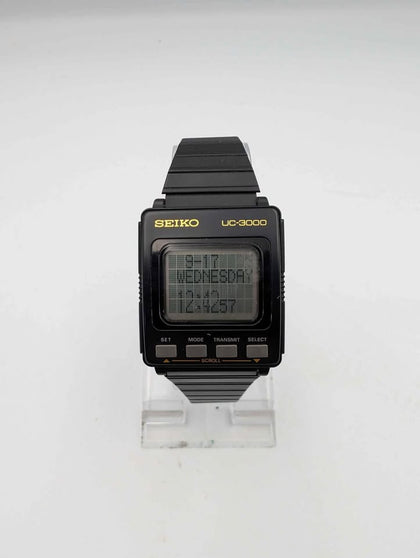 Seiko UC-3000 Memo Diary Digital Classic Computer Watch - Unboxed **RARE**