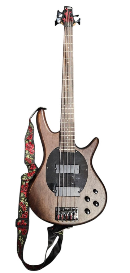 Ibanez Gio Soundgear 5 String Bass Guitar - with Soft Case