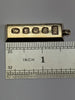 9ct Solid Gold Bar Pendant