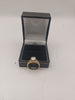 9k Gold Ring with CZ Stone 2.5G Hallmarked(375)&Tested Size M