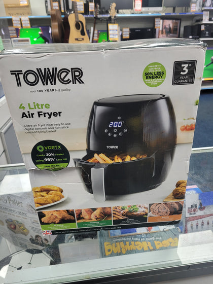 Tower T17067 Vortx 4 Litre Digital Air Fryer - Black