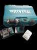 Makita G-Series 18V 2 x 1.5Ah Li-Ion Brushed Cordless Combi Drill HP457DWEX2