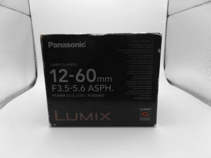 Share Panasonic Lumix G 12-60mm F3.5-5.6 ASPH O.I.S. Lenses - Black