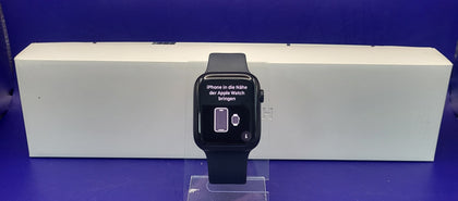 Apple Watch Series 8 (GPS) With S/M And M/L Straps, Midnight Aluminium, 45mm, Boxed