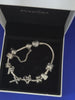 Pandora Bracelet 64.61g With 8 Charms (925 ALE Hallmarked) 8"