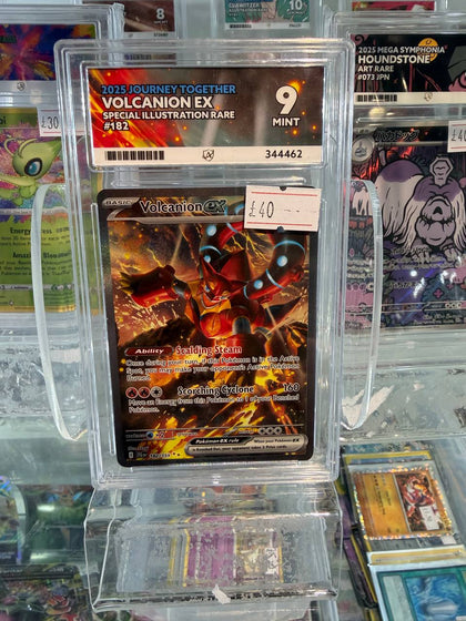 182 Volcanion EX Journey Together Ace 9