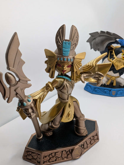 Skylanders Imaginators Figures Bundle Inc - King Pen, Blaster Tron, Golden Queen (No Game Or Portal.)