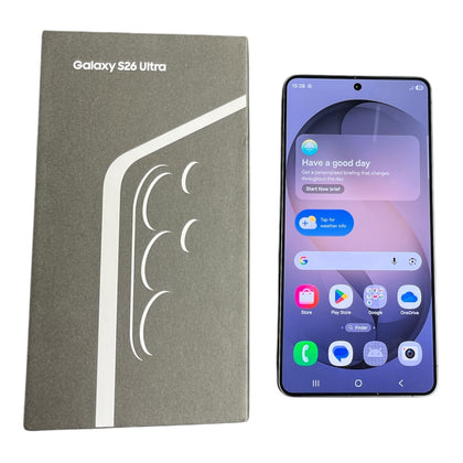 Samsung Galaxy S26 Ultra 5G 256GB ; 100% Battery Health ; 1 Cycle Count ; Boxed