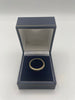 9ct gold diamond ring (N)