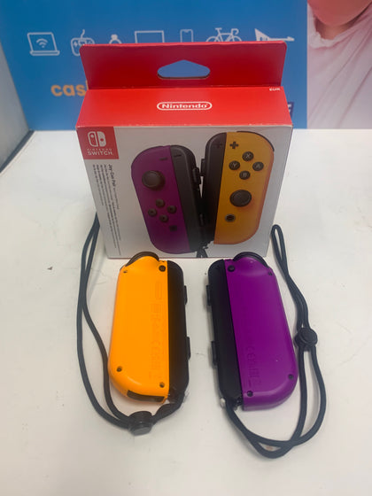 Nintendo Switch Joy-Con Pair Neon Purple/Orange