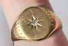 9ct Gold Signet Ring "O"