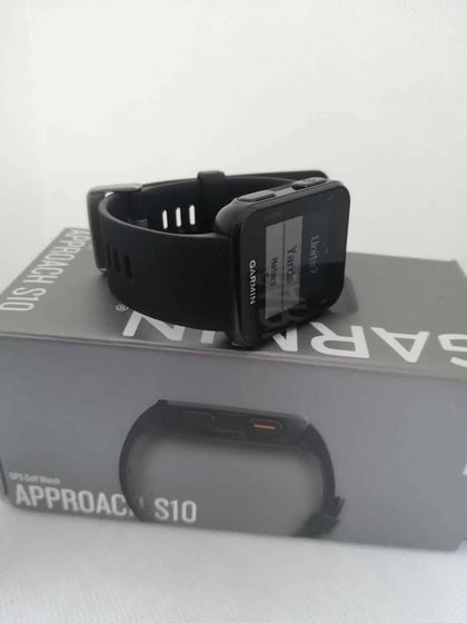 Garmin Approach S10 GPS Golf Watch - Black, BOXED