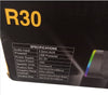 SOULION R30 Computer Speakers, USB Powered Small PC Speakers, Colorful RGB Lights with Switch Button, Surround Sound Portable Computer Sound Bar