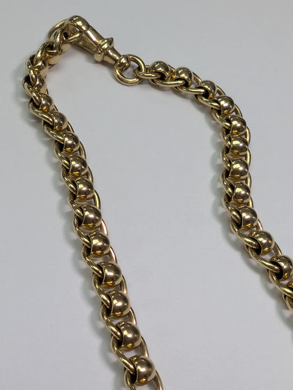 9CT GOLD ROLLER CHAIN PRESTON STORE