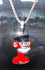 Silver Chain 18", 6.5g and Monkey Pendant 12.33g